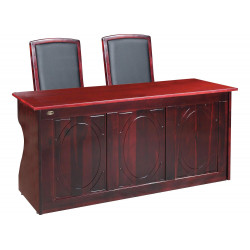 Bàn hội trường yếm sát đất mặt Veneer The One BHT12DH4V/BHT15DH4V