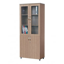 Tủ tài liệu gỗ cánh kính NT190 TG04K-2