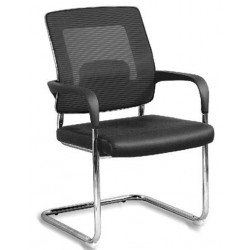 Ghế chân quỳ lưng lưới đệm da PU NT190 GQ05-M