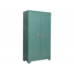 Tủ sắt TU09K2B The One 2 khoang thép dày an toàn có bánh xe di chuyển