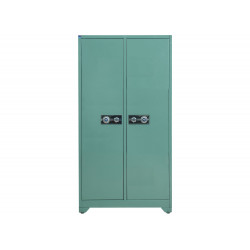 Tủ sắt TU09K2C The One 2 khoang thép dày khoá mã an toàn có bánh xe di chuyển