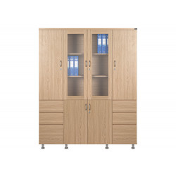 Tủ tài liệu gỗ 4 buồng The One HR1960-4B