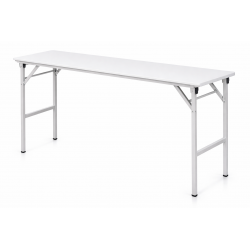 Bàn gấp chân sắt ống 25x25 mặt gỗ Melamine không ngăn The One BG05