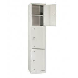 Tủ sắt locker 3 khoang cánh mở NT190 TS13
