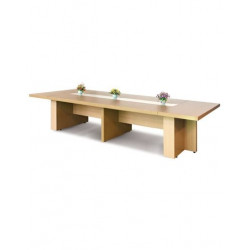 Bàn họp chữ nhật gỗ công nghiệp 3.6m NT190 BH36