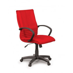 Ghế xoay văn phòng đệm nỉ lưng trung chân sao nhựa NT190 GX12B-N