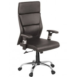 Ghế xoay lãnh đạo lưng cao điều chỉnh ngả đệm da PU NT190 GX203.1