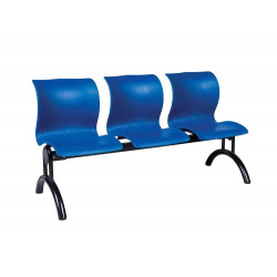 Ghế chờ The One PC202Y3/PC203Y3/PC204Y3/PC205Y3 khung sơn đệm tựa nhựa