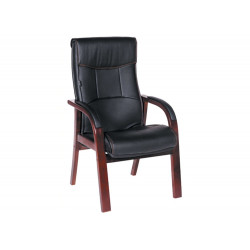 Ghế họp chân gỗ đệm da cao cấp The One GH10