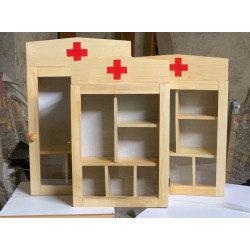 Tủ thuốc y tế gia đình bằng gỗ TT01