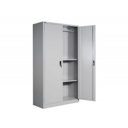 Tủ sắt văn phòng hòa phát 2 khoang cánh mở TU09K2SA