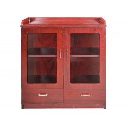 Tủ tài liệu thấp gỗ sơn PU rộng 80cm The One DC8040H2