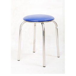 Ghế đôn inox mặt đệm Phú Mỹ D017/D56/D66 phi 30 cao 45,55,65cm