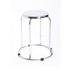 Ghế đôn vòng inox Phú Mỹ D55/D63/D68 cao 30,45cm