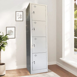 Tủ sắt locker TU984SL 4 ngăn 1 cột hàn liền nguyên chiếc giá tốt