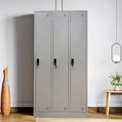 Tủ sắt treo quần áo 3 cánh TU981-3KSL hàn liền nguyên chiếc giá rẻ