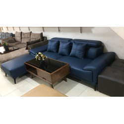 Bộ bàn ghế Sofa phòng khách bọc da cao cấp hiện đại SF117