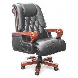 Ghế xoay giám đốc đệm da cao cấp điều chỉnh độ cao và ngả NT190 GX503