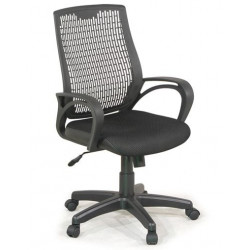 Ghế xoay lưng trung tựa nhựa đệm lưới chân sao mạ/nhựa NT190 GX301A