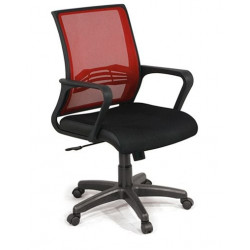 Ghế xoay văn phòng đệm lưng lưới chân sao mạ/nhựa NT190 GX302