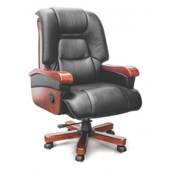 Ghế xoay giám đốc đệm da cao cấp điều chỉnh độ cao và ngả NT190 GX501
