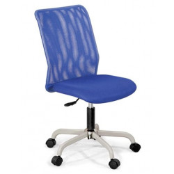 Ghế xoay học sinh chân nhựa/sơn di động đệm tựa lưới NT190 GHS05