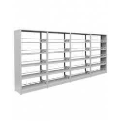 Giá kệ sắt GS03-4 Nội thất 190 đợt di động 4 khoang 5 tầng để sách hồ sơ thư viện