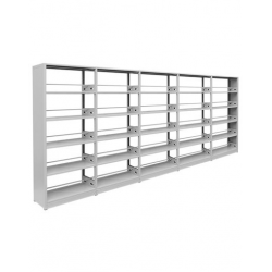 Giá kệ sắt GS03-5 Nội thất 190 đợt di động 5 khoang 5 tầng để sách hồ sơ thư viện
