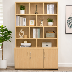 Tủ kệ giá sách KLT12 rộng 120cm hiện đại đẹp 