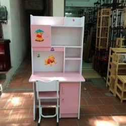 Bộ bàn ghế học sinh có kệ sách BLG10