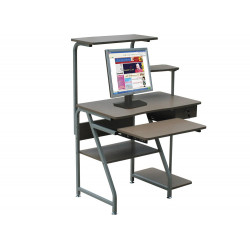 Bàn để máy vi tính khung thép mặt gỗ nhỏ gọn The One BMT01