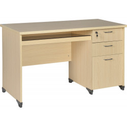 Bàn làm việc gỗ hộc liền 1m2 The One AT120SHL3DF