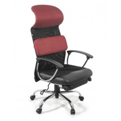 Ghế xoay lưới cao cấp nằm nghỉ thư giãn 180 độ có để chân NT190 GX407-M