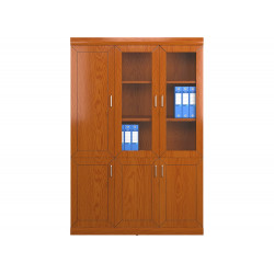 Tủ tài liệu gỗ Veneer 3 khoang The One DC1350V4/DC1350VM4