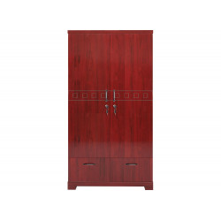 Tủ quần áo gỗ công nghiệp phủ sơn PU 2 buồng The One TA2B2N