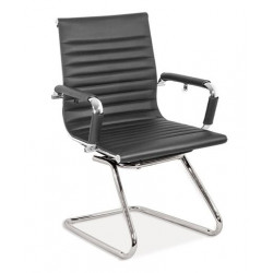 Ghế chân quỳ khung mạ mặt ngồi tựa lưng bọc da PU NT190 GQ09D