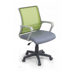 Ghế xoay văn phòng đệm lưng lưới chân sao mạ/nhựa GX302B