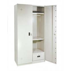 Tủ quần áo sắt 2 buồng có ngăn kéo NT190 TST2-NK