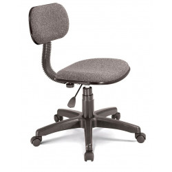 Ghế xoay lưng con đệm nỉ không tay NT190 GX01KT