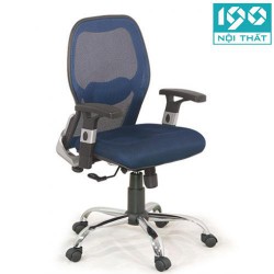 Ghế xoay lưới lưng cho lãnh đạo văn phòng, chân sao nhựa GX205B-N