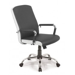 Ghế xoay đệm da PU chân sao mạ/hợp kim NT190 GX308