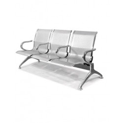 Ghế chờ mặt thép chân tay mạ, có tay giữa NT190 GC01M-2T/3T/4T/5T