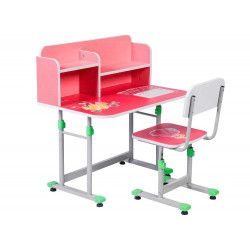 Bộ bàn ghế học sinh khung thép gỗ melamine The One BHS28C-3