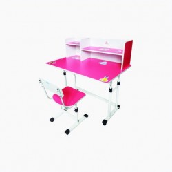 Bàn học xuân hòa cho bé  liền giá sách BHS-13-07