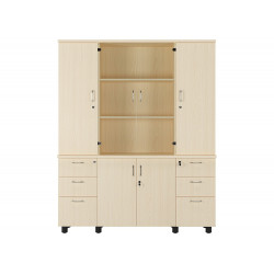 Tủ tài liệu gỗ rộng 1m59 The One AT1960-4B (hàng đặt)