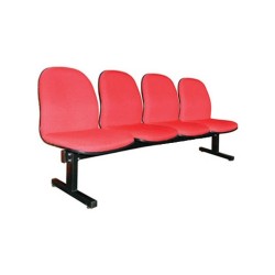 Băng ghế phòng chờ khung sắt sơn 4 chỗ giá rẻ PC204N-T1S