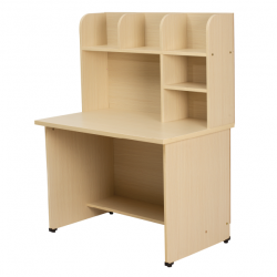 Bàn học sinh liền giá sách rộng 1m Xuân Hòa BHS-13-09