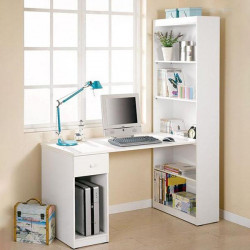 Bàn Học Liền Giá Sách Gỗ MDF BGK03