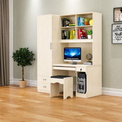Bàn học có giá sách liền tủ quần áo thông minh BGK04