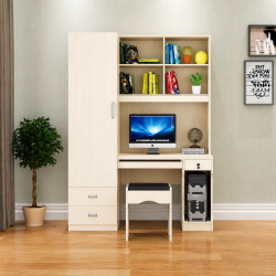 Bàn học có giá sách liền tủ quần áo thông minh BGK04